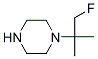 Piperazine, 1-(2-fluoro-1,1-dimethylethyl)- Structure,914768-62-0Structure