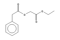 Ethyl (phenylacetoxy)acetate Structure,91497-39-1Structure