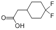 (4,4-Difluorocyclohexyl)acetic acid Structure,915030-40-9Structure