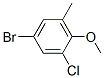 4-Bromo-2-chloro-6-methylanisole Structure,91506-05-7Structure