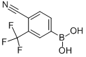 4-Cyano-3-(trifluoromethyl)phenylboronic acid Structure,915299-32-0Structure