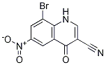 8-Bromo-1,4-dihydro-6-nitro-4-oxo-3-quinolinecarbonitrile Structure,915369-21-0Structure