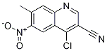 4-Chloro-7-methyl-6-nitro-3-quinolinecarbonitrile Structure,915369-63-0Structure