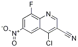 4-Chloro-8-fluoro-6-nitro-3-quinolinecarbonitrile Structure,915369-86-7Structure