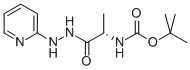 (S)-tert-butyl 1-oxo-1-(2-(pyridin-2-yl)hydrazinyl)propan-2-ylcarbamate Structure,915375-26-7Structure