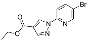 1-(5-Bromo-2-pyridinyl)-1h-pyrazole-4-carboxylic acid ethyl ester Structure,915394-68-2Structure