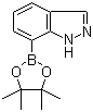 7-(4,4,5,5-Tetramethyl-1,3,2-dioxaborolan-2-yl)-1H-indazole Structure,915411-02-8Structure