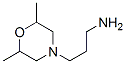 3-(2,6-Dimethylmorpholin-4-yl)propan-1-amine Structure,91551-59-6Structure