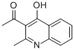 1-(4-Hydroxy-2-methylquinolin-3-yl)ethanone Structure,91569-13-0Structure