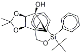 (+)-(1Ar 1br 4as 5s 5as)-1a-(tert-butyldiphenylsilyloxymethyl)-33-dimethylhexahydro-24-dioxa-cyclopropa[a]pentalen-5-ol Structure,915694-38-1Structure