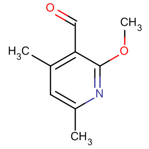 2-Methoxy-4,6-dimethyl-3-pyridinecarboxaldehyde Structure,91591-78-5Structure