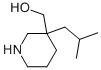 (3-Isobutylpiperidin-3-yl)methanol Structure,915922-54-2Structure