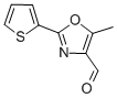 5-Methyl-2-(2-thienyl)-1,3-oxazole-4-carbaldehyde Structure,915923-87-4Structure