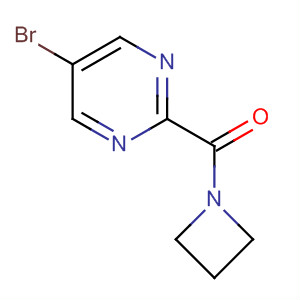 2-(Azetidin-1-ylcarbonyl)-5-bromopyrimidine Structure,915948-90-2Structure