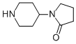 1-Piperidin-4-yl-pyrrolidin-2-one Structure,91596-61-1Structure