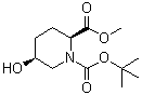 (2S,5s)-1-2-甲基5-羥基哌啶-1,2-二羧酸叔丁酯結(jié)構(gòu)式_915976-32-8結(jié)構(gòu)式