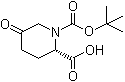 (S)-N-Boc-5-氧代-哌啶-2-羧酸結(jié)構(gòu)式_915976-41-9結(jié)構(gòu)式