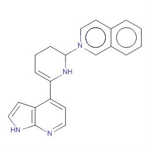 2-(6-(1H-吡咯并[2,3-b]吡啶-4-基)吡啶-2-基)-1,2,3,4-四氫異喹啉結(jié)構(gòu)式_916172-38-8結(jié)構(gòu)式