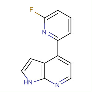 4-(6-Fluoropyridin-2-yl)-1h-pyrrolo[2,3-b]pyridine Structure,916172-50-4Structure