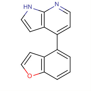 4-Benzofuran-4-yl-1h-pyrrolo[2,3-b]pyridine Structure,916173-15-4Structure