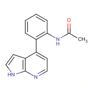 4-(2-Acetamidophenyl)-7-azaindole Structure,916173-18-7Structure