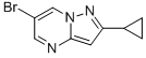 6-Bromo-2-cyclopropyl-pyrazolo[1,5-a]pyrimidine Structure,916256-68-3Structure