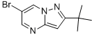 6-Bromo-2-tertbutylpyrazolo[ 1,5-a]pyrimidine Structure,916256-69-4Structure