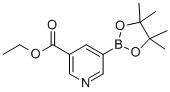 5-(4,4,5,5-Tetramethyl-[1,3,2]dioxaborolan-2-yl)nicotinic acid ethyl ester Structure,916326-10-8Structure