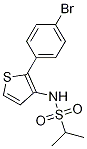 N-(2-(4-bromophenyl)thiophen-3-yl)propane-2-sulfonamide Structure,916429-85-1Structure