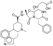 Dihydro ergotamine ring-opened acid Structure,91653-37-1Structure