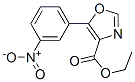 5-(3-硝基苯基)-噁唑-4-羧酸乙酯結(jié)構(gòu)式_916674-05-0結(jié)構(gòu)式