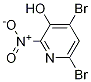 4,6-Dibromo-2-nitropyridin-3-ol Structure,916737-75-2Structure