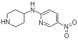 (5-Nitro-pyridin-2-yl)-piperidin-4-yl-amine Structure,916791-14-5Structure