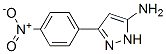 3-(4-Nitrophenyl)-1H-Pyrazol-5-Amine Structure,916792-02-4Structure