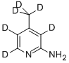 2-Amino-4-methylpyridine-d6 Structure,916979-09-4Structure