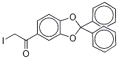 1-(2,2-Diphenyl-1,3-benzodioxol-5-yl)-2-iodoethanone Structure,917379-97-6Structure