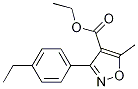 5-Methyl-3-(4-methylphenyl)-4-isoxazolecarboxylic acid ethyl ester Structure,917388-45-5Structure