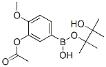 3-Acetoxy-4-methoxyphenylboronic acid, pinacol ester Structure,917757-44-9Structure