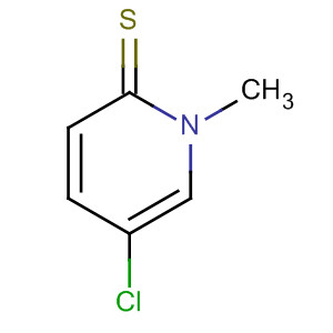 2(1H)-pyridinethione, 5-chloro-1-methyl- Structure,917876-86-9Structure