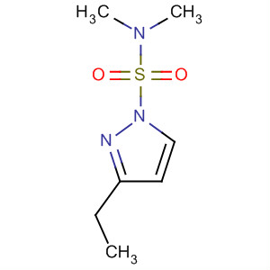 3-乙基-吡唑-1-磺酸二甲酰胺結(jié)構(gòu)式_917899-19-5結(jié)構(gòu)式