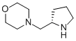 4-[(2S)-吡咯烷甲基]嗎啉結(jié)構(gòu)式_91790-91-9結(jié)構(gòu)式