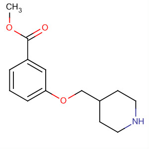 Methyl 3-(4-piperidinylmethoxy)benzoate Structure,917903-78-7Structure