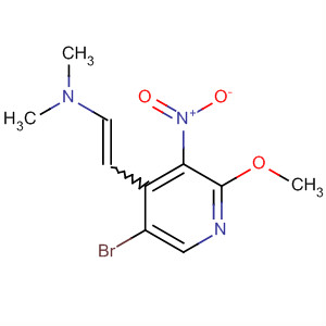 5-Bromo-4-[2-(dimethylamino)ethenyl]-2-methoxy-3-nitropyridine Structure,917918-81-1Structure