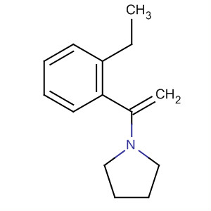 1-[1-(2-Ethylphenyl)ethenyl]pyrrolidine Structure,917957-62-1Structure