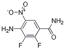 4-Amino-2,3-difluoro-5-nitrobenzamide Structure,917980-11-1Structure