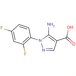 5-Amino-1-(2,4-difluorophenyl)-1h-pyrazole-4-carboxylic acid Structure,918405-21-7Structure