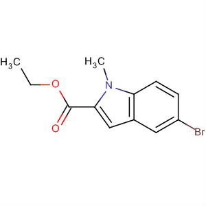 Ethyl 5-bromo-1-methyl-1h-indole-2-carboxylate Structure,91844-20-1Structure