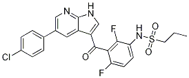 Plx-4032 Structure,918504-65-1Structure