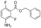 3-Amino-2,6-difluoro-benzoic acid benzyl ester Structure,918523-44-1Structure