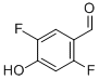 2,5-Difluoro-4-hydroxybenzaldehyde Structure,918523-99-6Structure